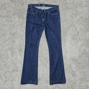 Rock & Republic Kasandra Jeans Dark Wash Bootcut Solo Color Denim Womens Size 31